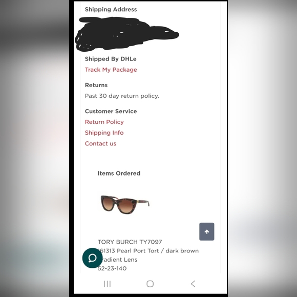 Tory Burch Pearl Port/Tortoiseshell Cat Eye Sunglasses(TY7097) With Case - Picture 12 of 13